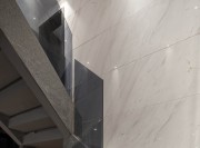 奢华典雅现代简约风格120平米复式loft客厅楼梯装修效果图
