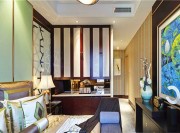 华丽的东南亚风格150平米别墅卧室装修效果图