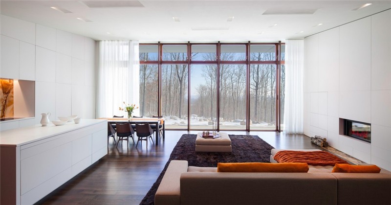 唯美的北欧风格150平米别墅客厅装修效果图