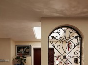 特色的地中海风格130平米四居室客厅隔断装修效果图