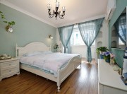 梦中的地中海风格50平米一居室卧室装修效果图