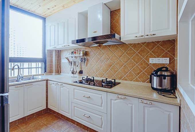 梦幻地中海风格50平米一居室厨房装修效果图