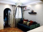 蓝色地中海风格60平米二居室客厅装修效果图