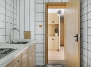 舒适清爽的北欧风格小户型厨房装修效果图