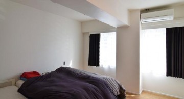 休闲清新日式风格80平米公寓装修效果图