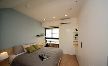 现代温馨日式风格120平米四居室装修效果图