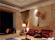 热情的东南亚风格四居室卧室装修效果图