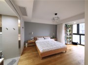 简洁质朴的北欧风格150平米四居室卧室装修效果图