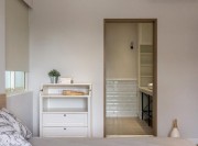 原木元素现代简约风格40平米公寓卧室装修效果图