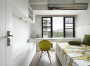 大方时尚现代简约风格100平米四居室卧室飘窗装修效果图