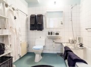 北欧清新简约70平米二居室卫生间浴室柜装修效果图