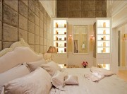 优雅大方欧式风格130平米四居室卧室衣柜装修效果图