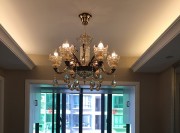 清爽实用欧式风格100平米二居室餐厅吊顶装修效果图