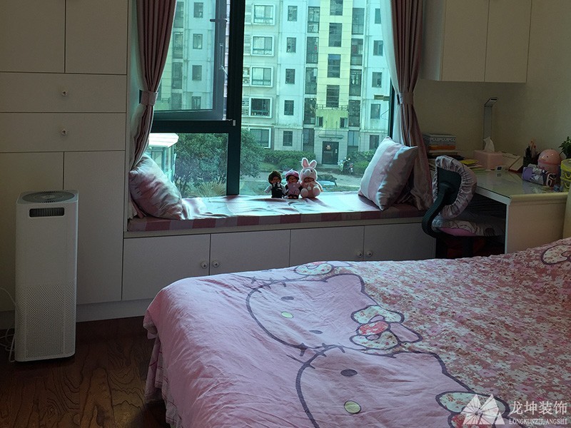 清爽实用欧式风格100平米二居室儿童房装修效果图