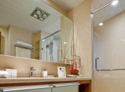 浪漫奢华欧式风格110平米三居室卫生间浴室柜装修效果图