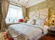 浪漫奢华欧式风格110平米三居室卧室吊顶装修效果图