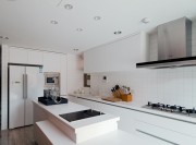 北欧森系舒适220平米别墅厨房橱柜装修效果图