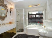 欧式宫廷精致280平米别墅卫生间浴室柜装修效果图