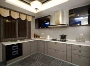 古典精致中式风格130平米四居室厨房橱柜装修效果图