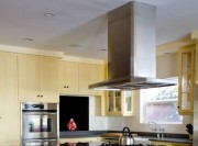 温暖清新田园风格90平米二居室厨房橱柜装修效果图