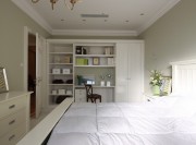 清新温暖田园风格85平米二居室卧室吊顶装修效果图