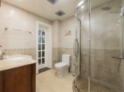 欧式雅致田园风格120平米三居室卫生间浴室柜装修效果图